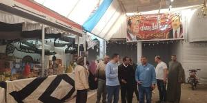 رئيس أشمون يتفقد معرض "أهلا رمضان" الجديد لبيع السلع الغذائية